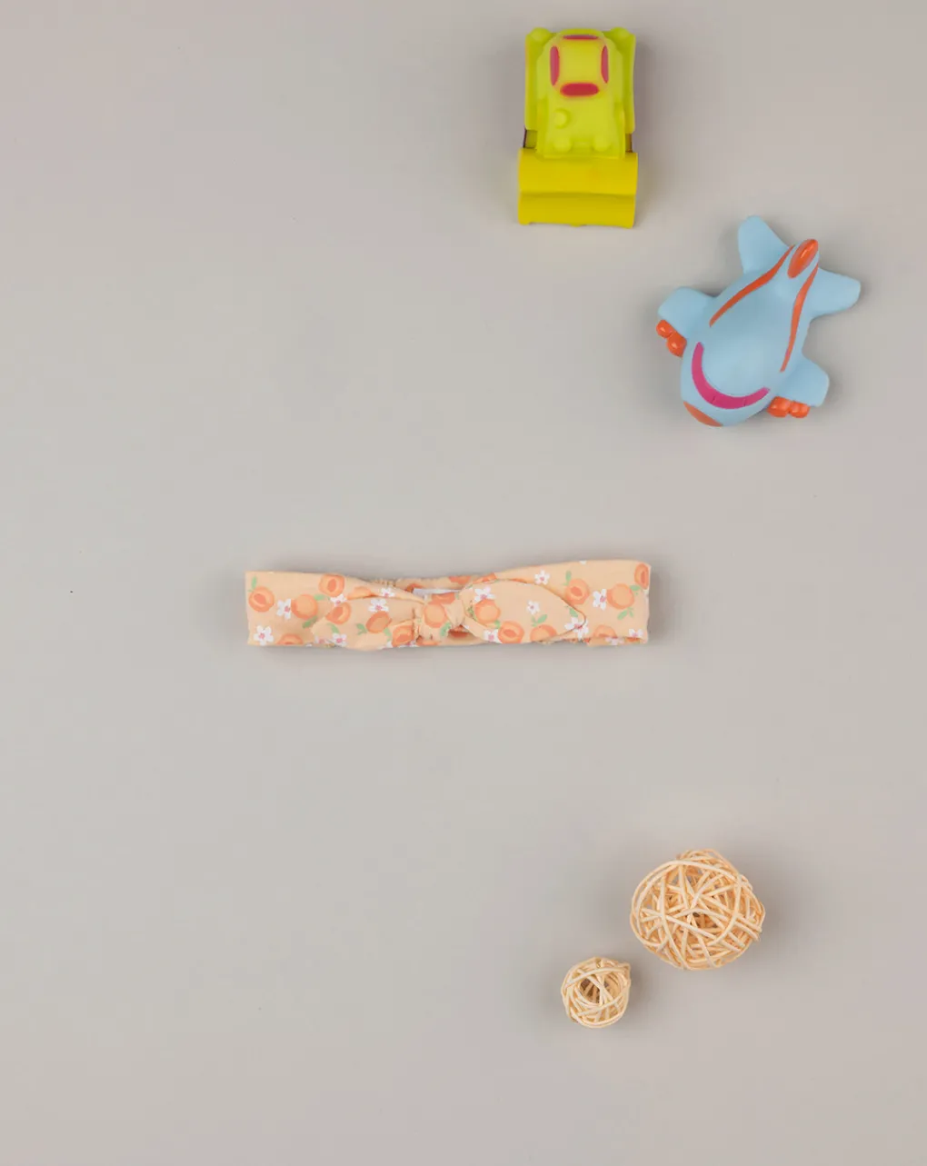 Prenatal Accessori Neonata-Fascia Capelli Neonata In Jersey "Friuts”