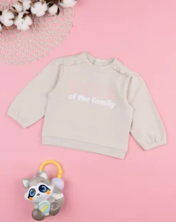 Prenatal Magliette-Felpa Bimba Beige