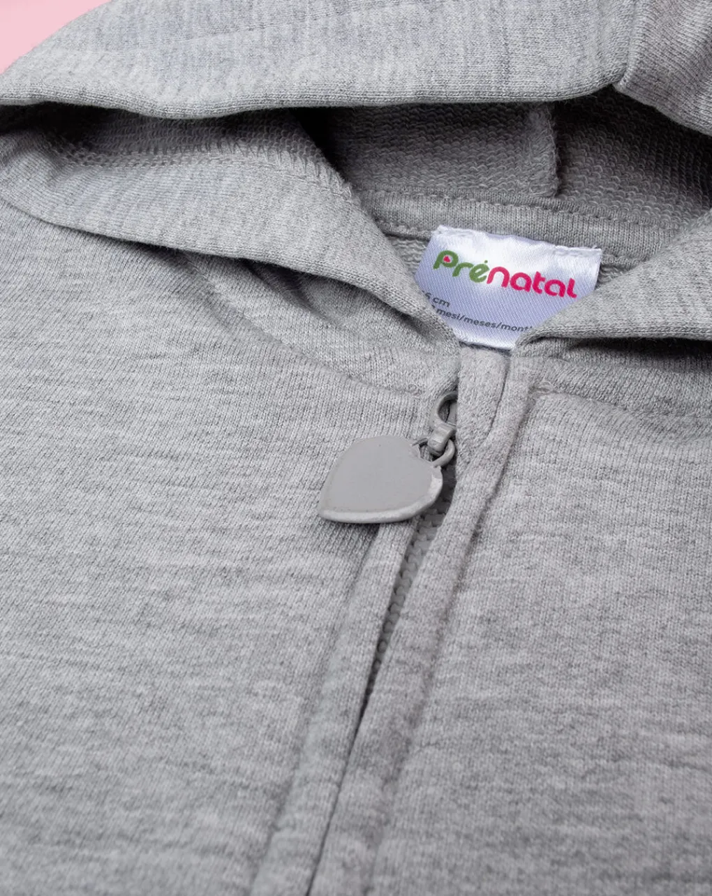 Prenatal Maglioni E Cardigan-Felpa Bimba Gray "Cuore”