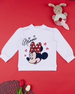 Prenatal Maglioni E Cardigan-Felpa Bimba "Minnie” Organic Cotton