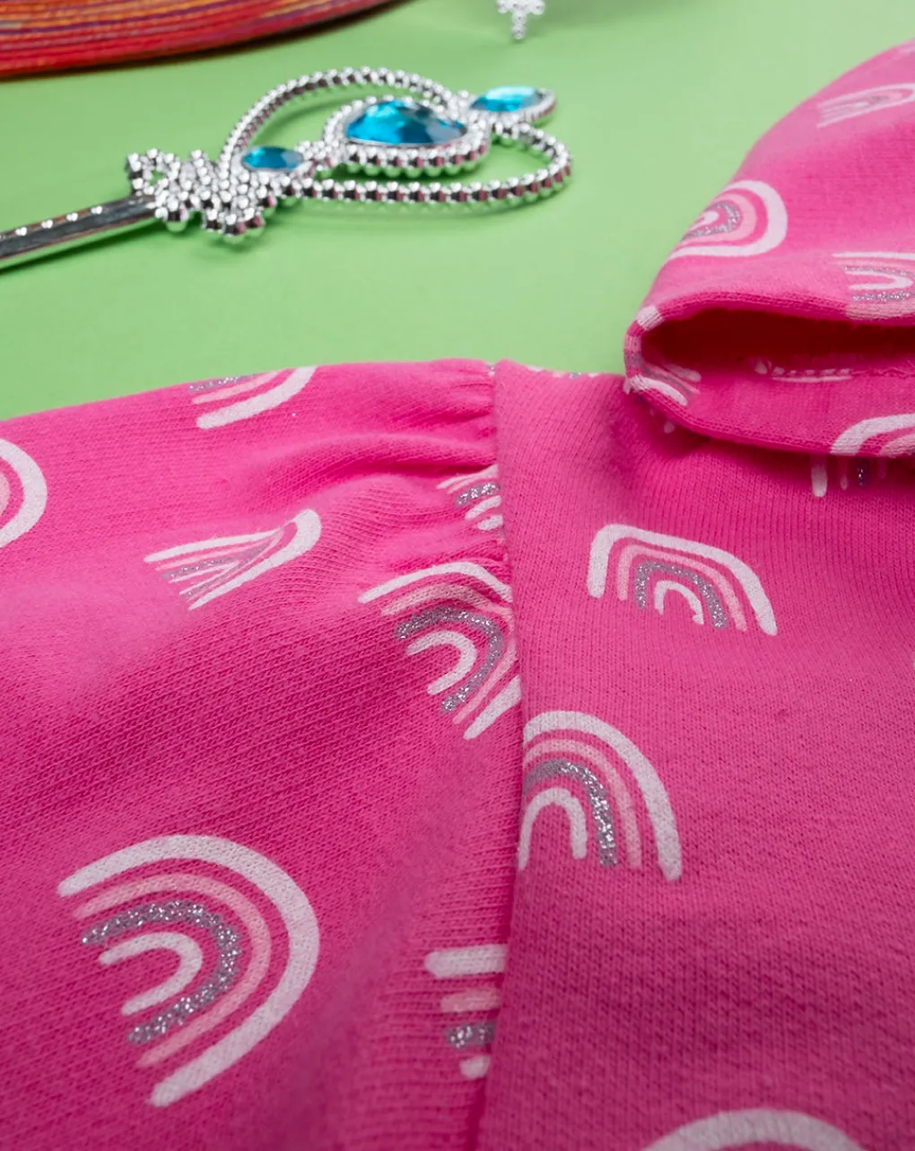 Prenatal Felpe E Maglioni-Felpa Bimba Rosa