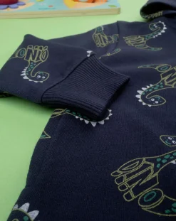 Prenatal Maglioni E Cardigan-Felpa Bimbo French Terry Blu