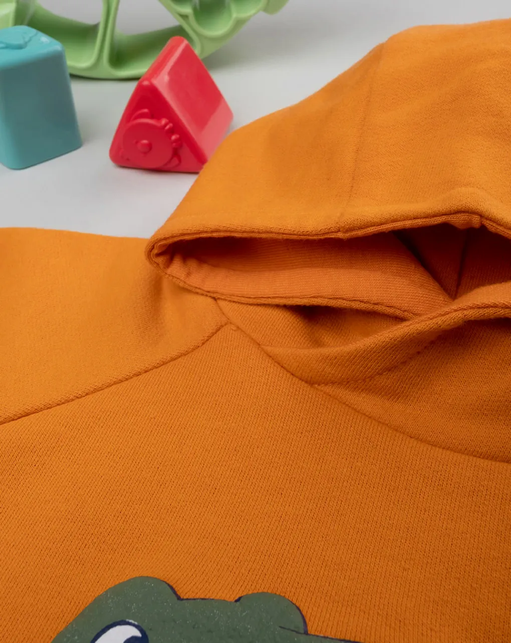 Prenatal Maglioni E Cardigan-Felpa Con Cappuccio Bimbo Arancione