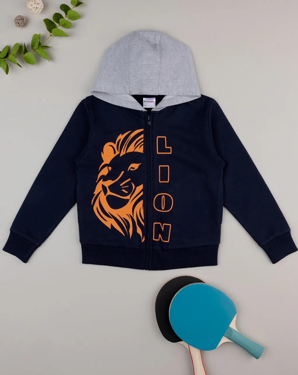Prenatal Maglioni E Cardigan-Felpa Con Cappuccio Bimbo Blu