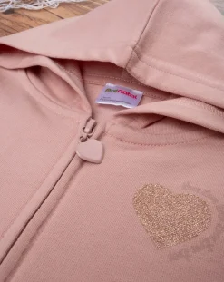 Prenatal Felpe E Maglioni-Felpa French Terry Bimba Rosa