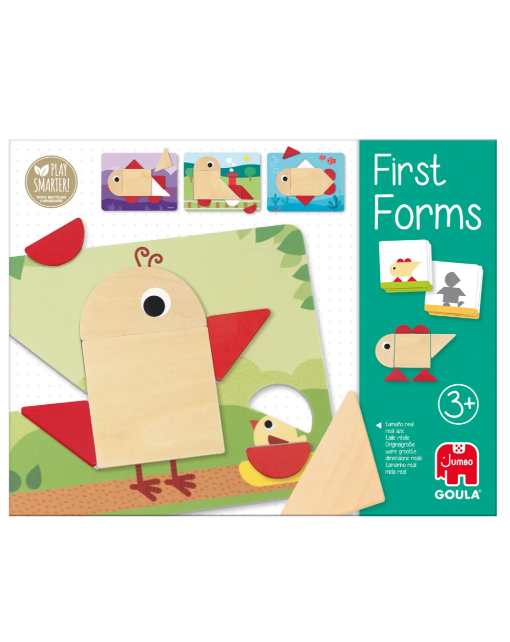 Goula Giochi Didattici-First Shapes Prime Forme -