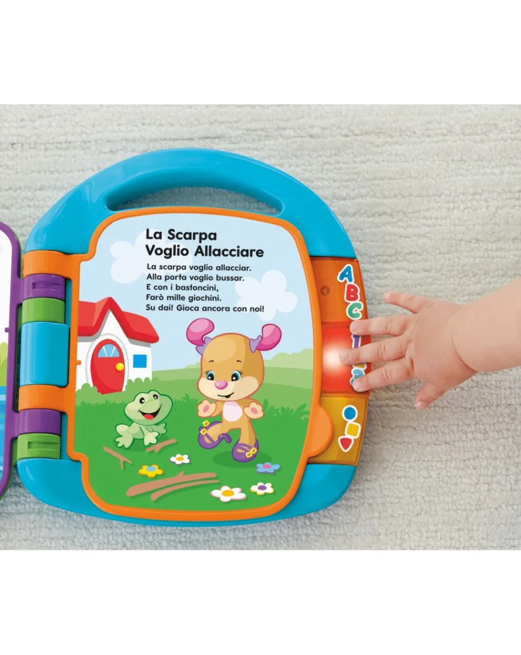 Fisher-Price Giochi Primi Mesi-Fisher Price - Libro Delle Canzoncine Ridi & Impara