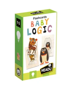 Headu Giochi Didattici-Flashcards Baby Logic. A Ciascuna Mamma Il Suo Cucciolo! 1/3 Anni -