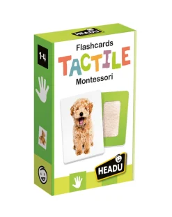 Headu Giochi Didattici-Flashcards Tactile Montessori. Osserva Tocca E Senti! 1/4 Anni -