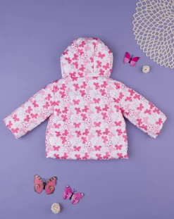 Prenatal Giubbini E Piumini-Giacca Leggera Bimba "Fiori Rosa”