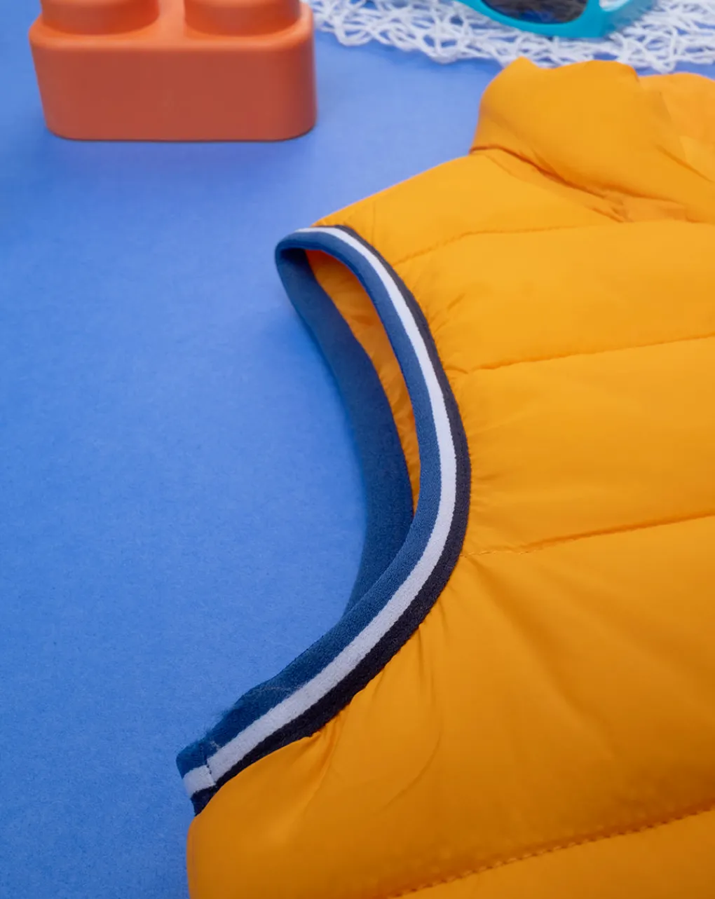 Prenatal Giubbotti E Piumini-Gilet Smanicato Boy Yellow