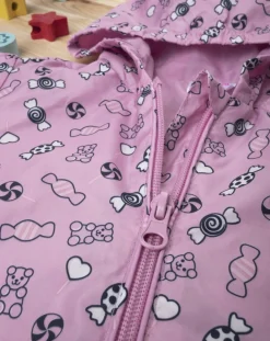 Prenatal Giubbini E Piumini-Giubbino Antivento Girl Pink