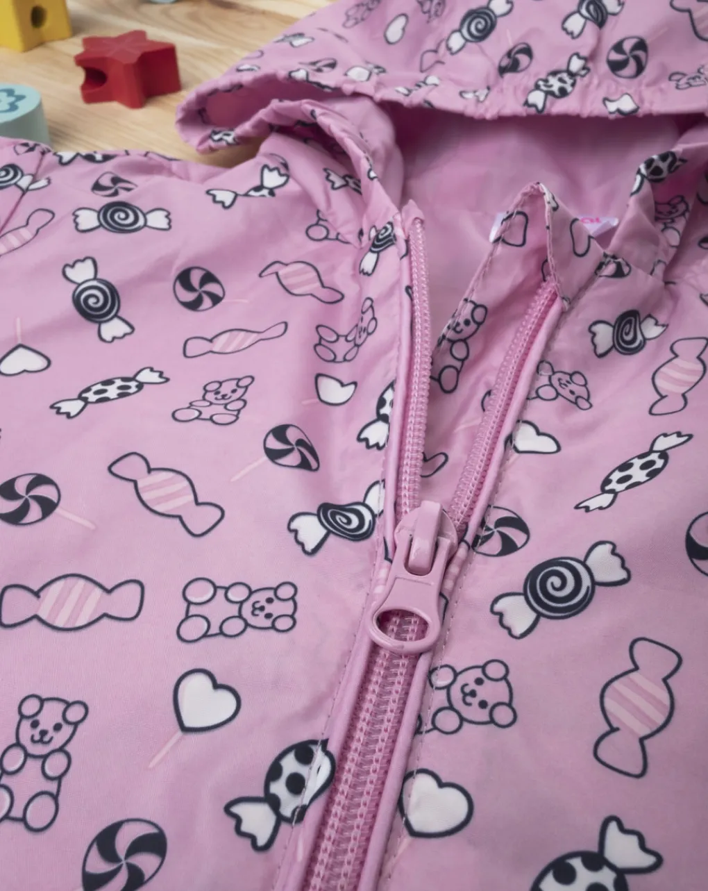 Prenatal Giubbini E Piumini-Giubbino Antivento Girl Pink