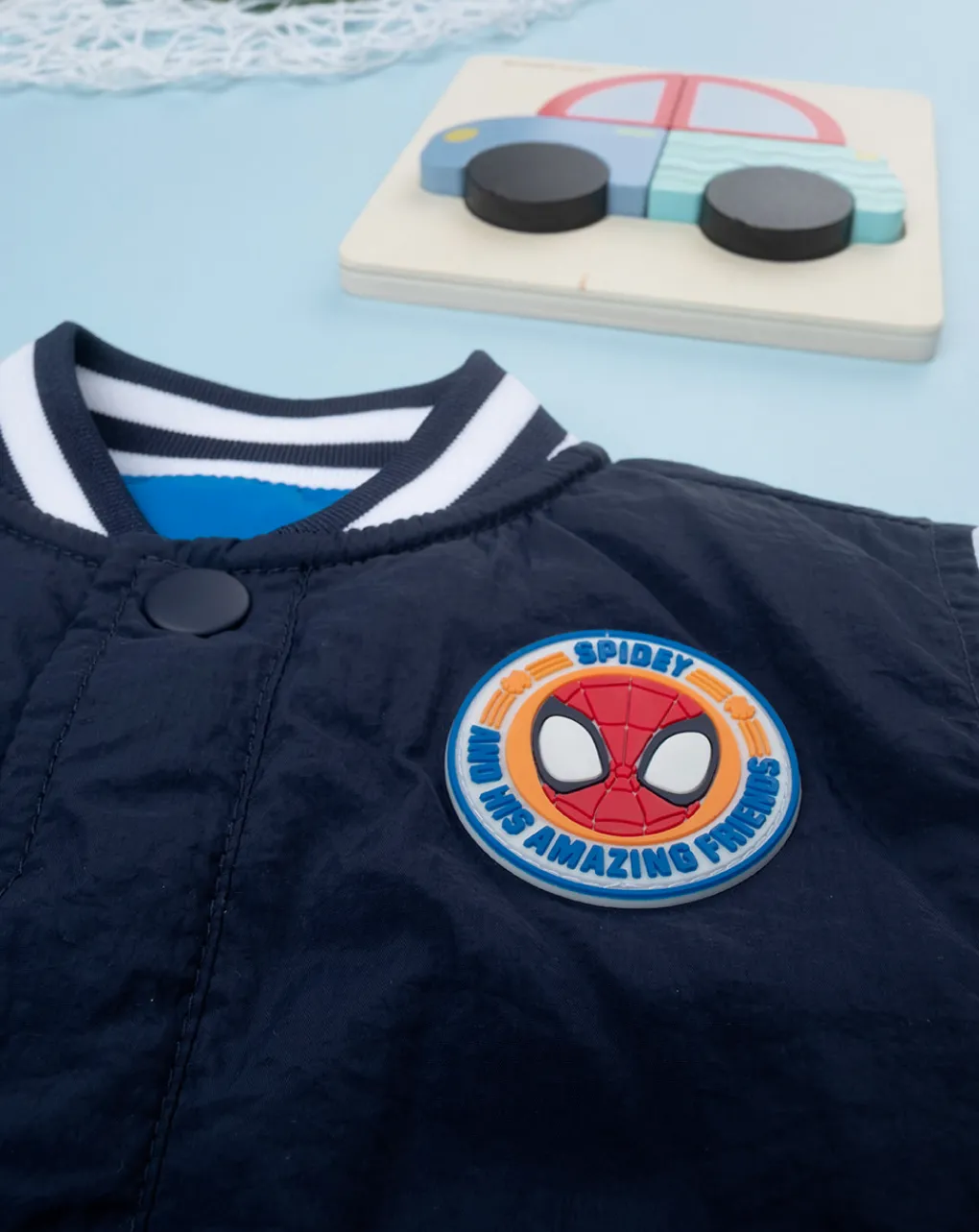 Prenatal Giubbini E Piumini-Giubbino Bomber Bimbo "Spidey”