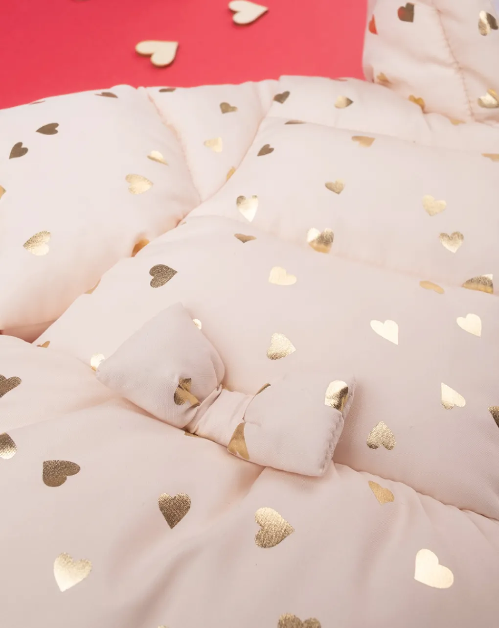 Prenatal Giubbotti E Piumini-Giubbino Nylon Bimba Beige