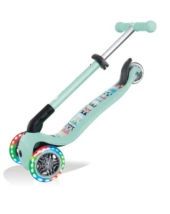 Globber Tricicli Biciclette Monopattini E Accessori-- Junior Foldable Fantasy Light - Mint
