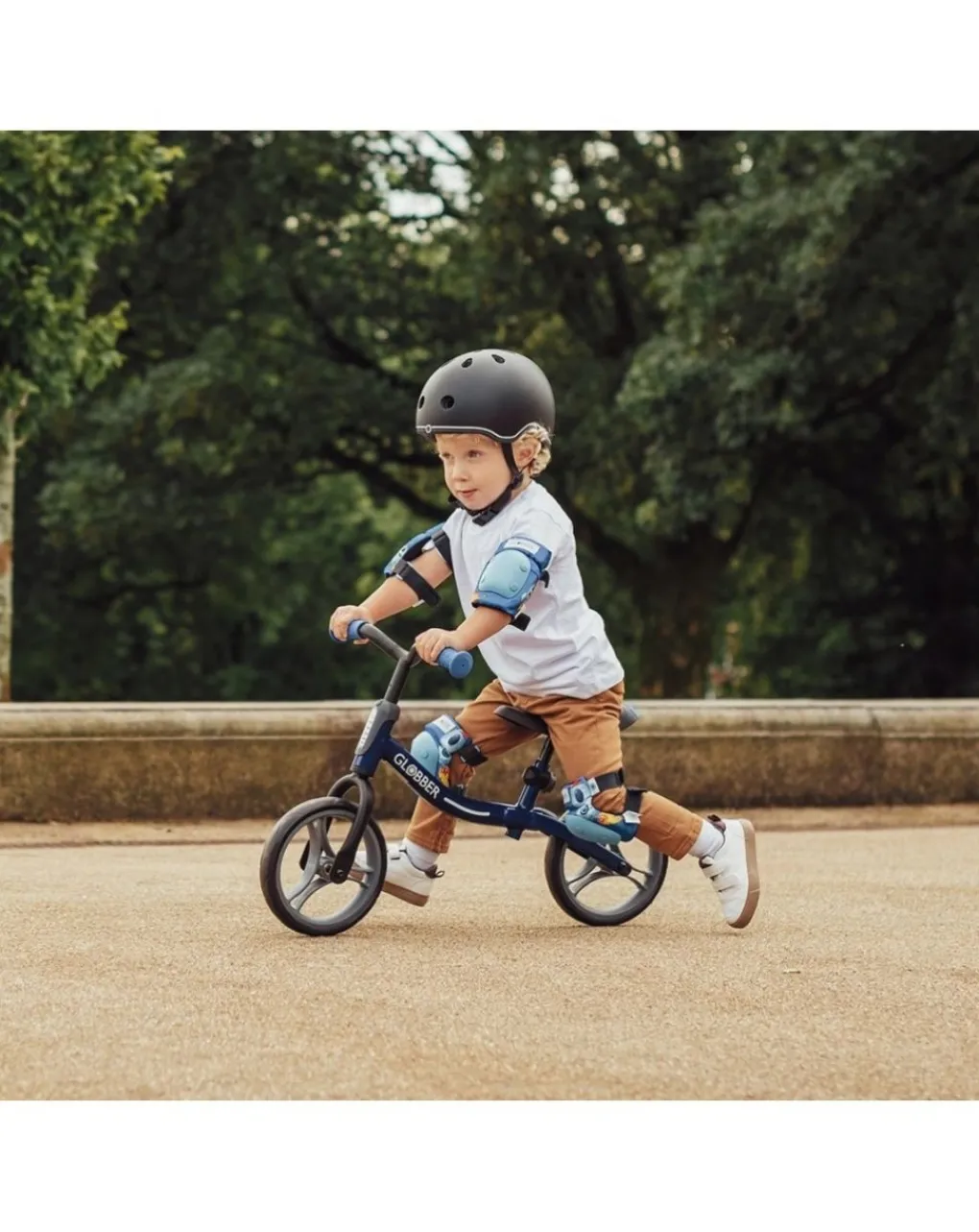 Globber Cavalcabili E Primi Passi-Go Bike - Black/Lime Green -