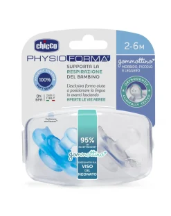 Chicco Succhietti-Gommottino Silicone 2-6 Bimbo 2Pz