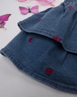 Prenatal Leggings E Gonne-Gonna Denim Bimba