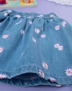 Prenatal Leggings E Gonne-Gonna Denim Bimba 