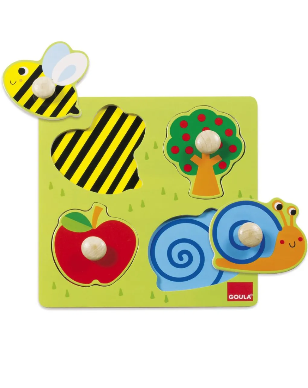 Goula Puzzle Per Bambini-- Puzzle Campagna