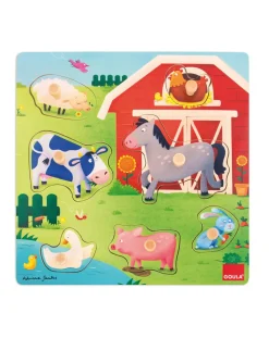 Goula Puzzle Per Bambini-- Puzzle Mamme E Bebe Fattoria