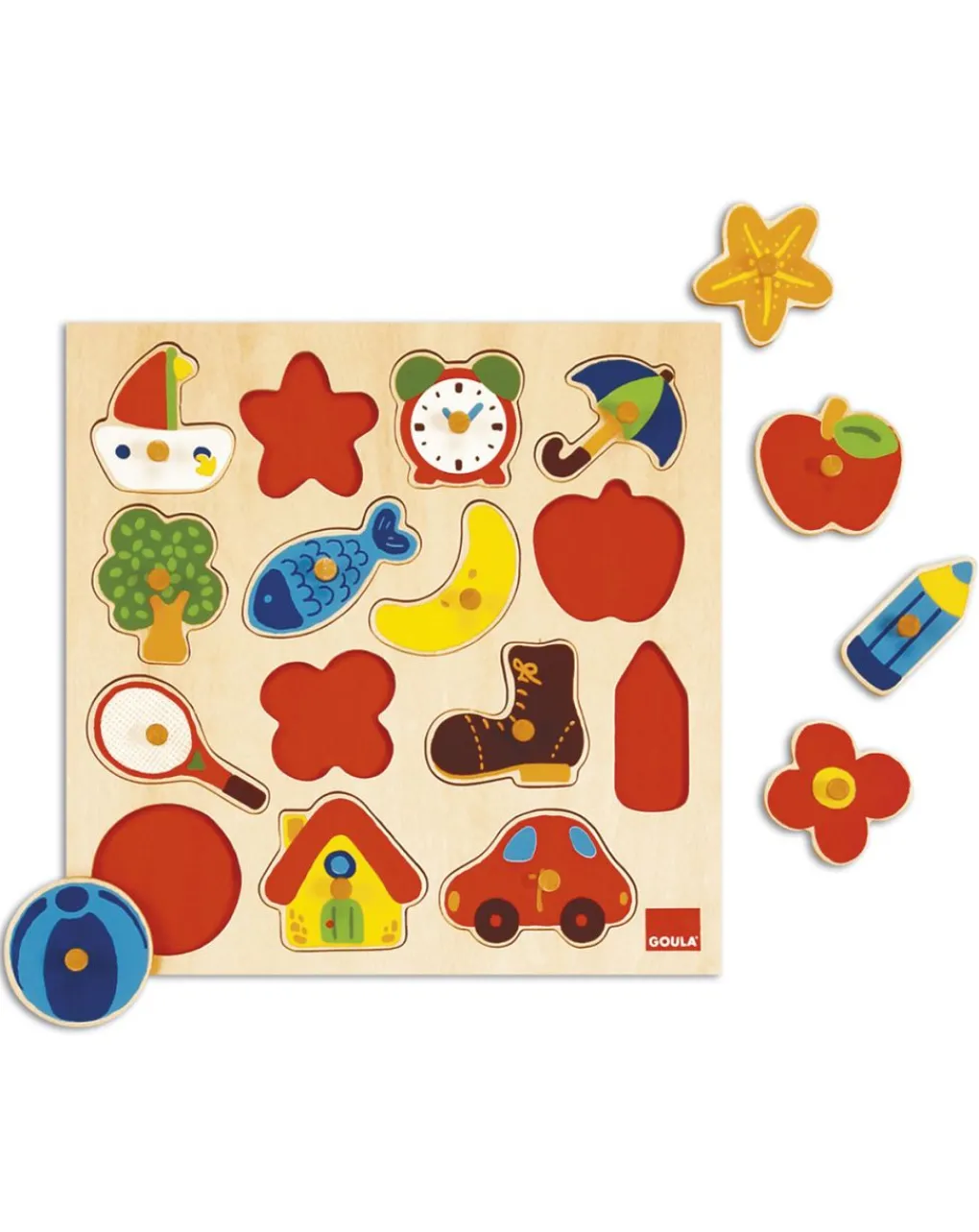 Goula Puzzle Per Bambini-- Puzzle Profili