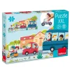 Goula Puzzle Per Bambini-- Puzzle Xxl Veicoli