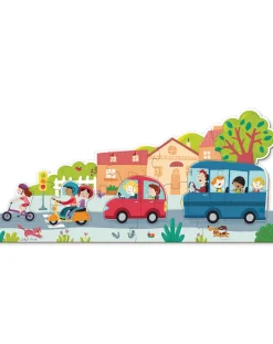 Goula Puzzle Per Bambini-- Puzzle Xxl Veicoli