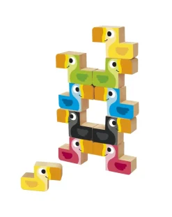 Goula Giochi In Legno-- Tucani Impilabili