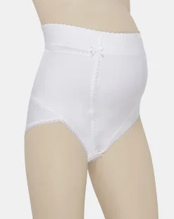 Prenatal Slip-Guaina Post Parto Regolabile Bianca