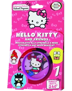 Brand Italia Antizanzare-Hello Kitty And Friends Braccialetto Alla Citronella E Neem - Colore Assortito -