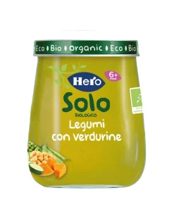 Hero Omogeneizzati Verdura E Formaggio-Solo Legumi Con Verdurine 120 Gr