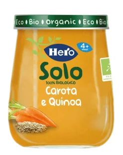 Hero Omogeneizzati Verdura E Formaggio-Solo Omogeneizzato Carota Quinoa 120G