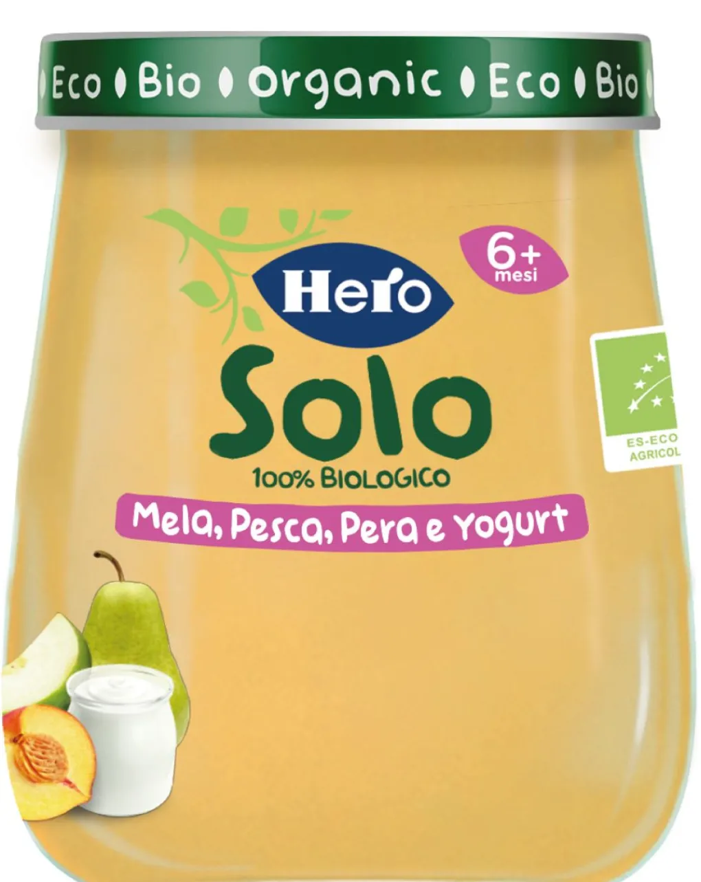 Hipp Merende Al Latte E Yogurt-Hero Solo Omogeneizzato Merenda Frutta-Yogurt 120Gr