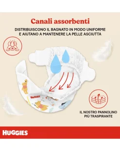 Huggies Taglia 5-Pannolini Extra Care Grande Tg. 5 (11-25 Kg) - 32 Pezzi