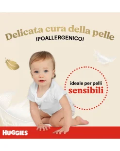 Huggies Taglia 4-Pannolini Extra Care Grande Tg. 4 (7-18 Kg) - 38 Pezzi