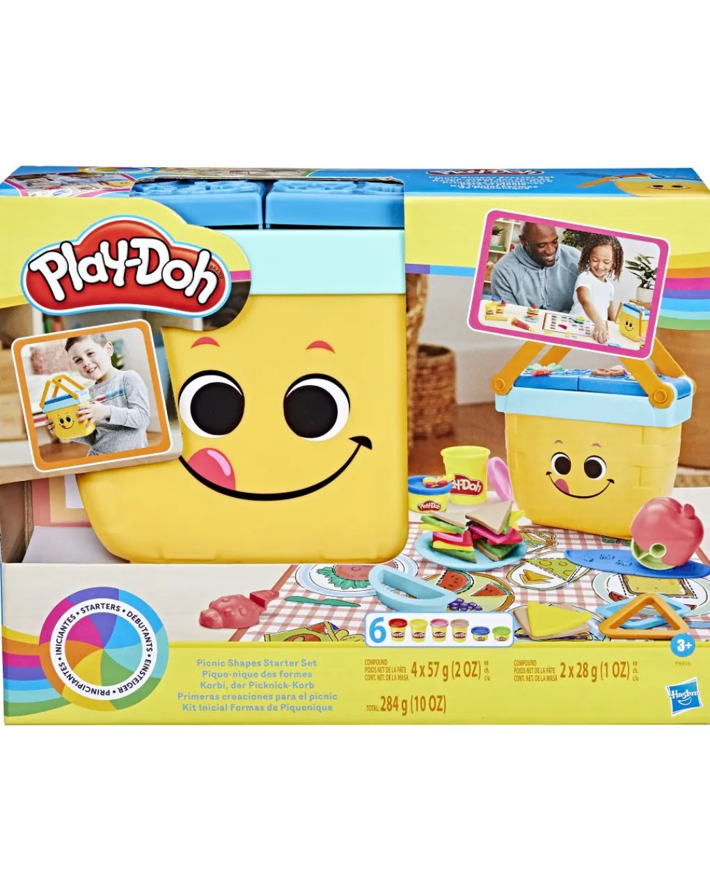 Play-Doh Giochi Interattivi E Prescolari-Il Mio Primo Picnic Delle Forme -