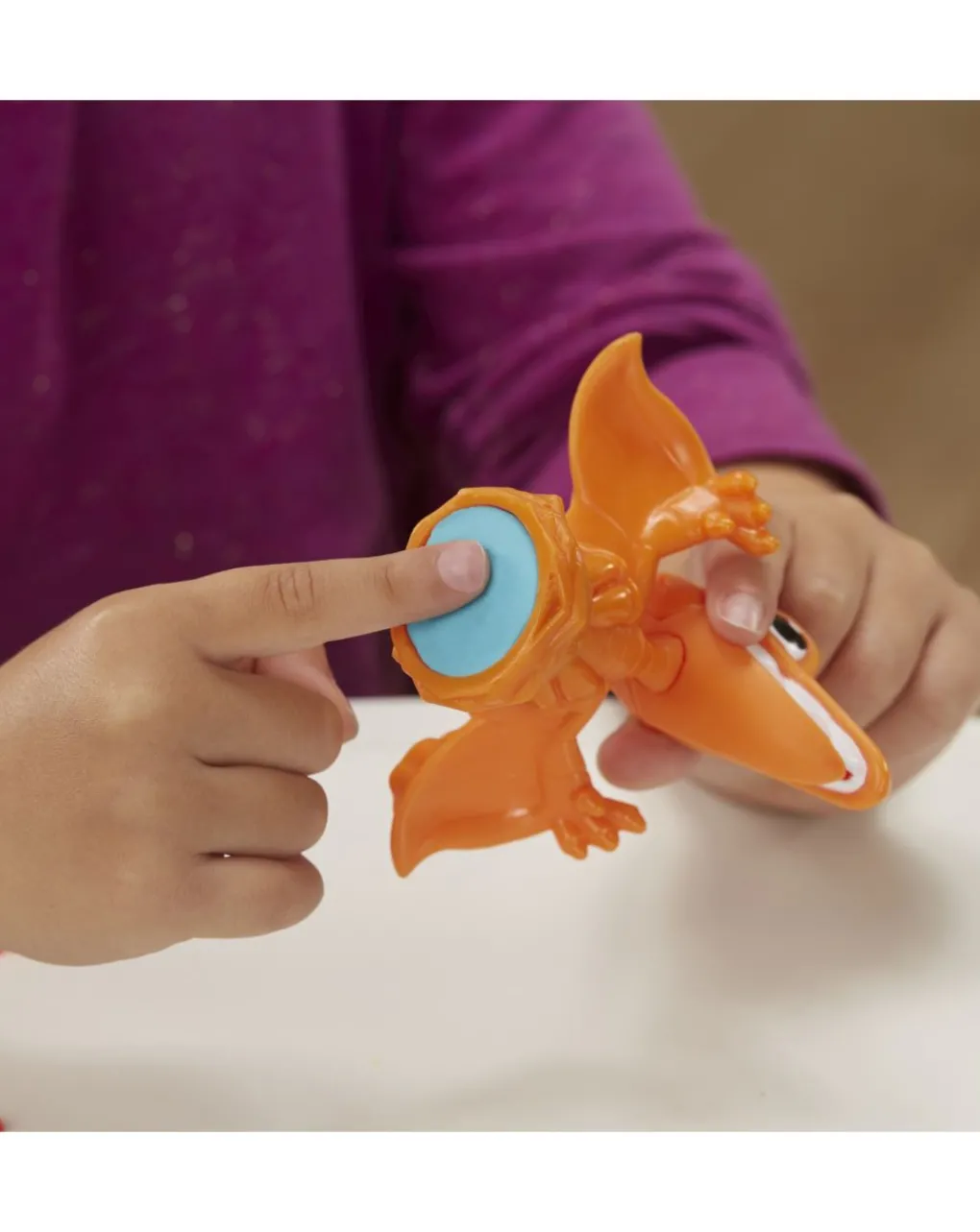 Play-Doh Giochi Interattivi E Prescolari-Il T-Rex Mangione: Dinosauro Con Suoni E 3 Uova 3+ Anni - Hasbro Dino-Crew
