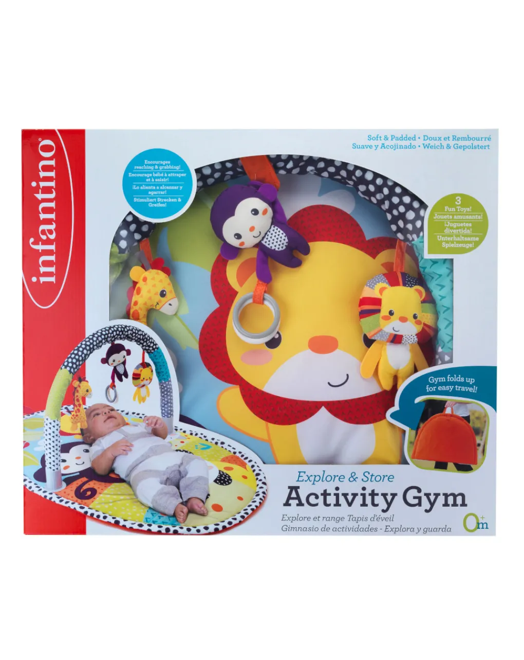Infantino Palestrine E Tappeti Gioco-- Activity Gym