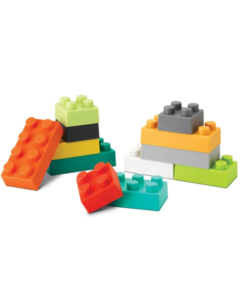 Infantino Giochi Primi Mesi-- Blocchi Di Costruzione Super Soft