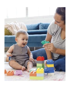 Infantino Giochi Primi Mesi-- Blocchi Di Costruzione Super Soft