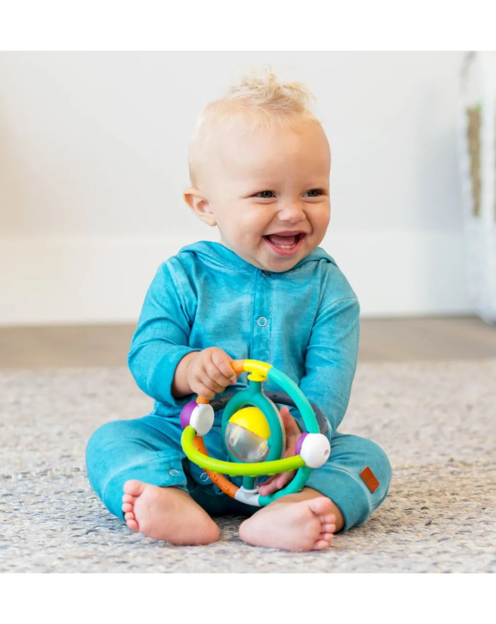 Infantino Giochi Primi Mesi-- Orbit Rattle Sonaglio