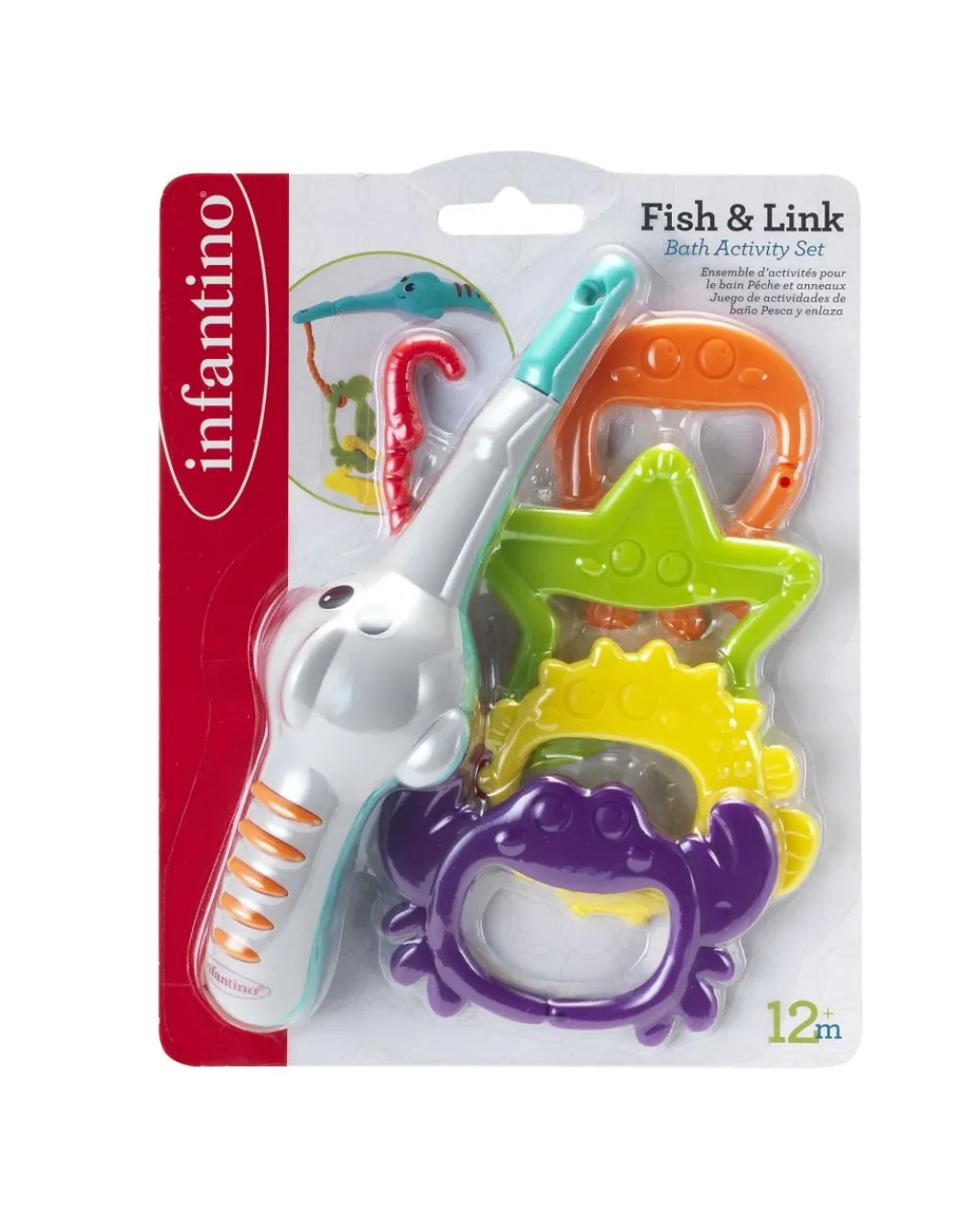 Infantino Giochi Primi Mesi-- Pesca Formine