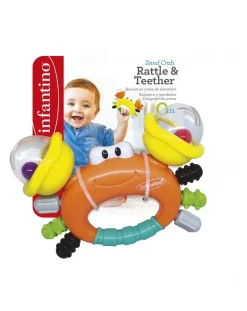 Infantino Giochi Primi Mesi-- Sonaglino Granchio
