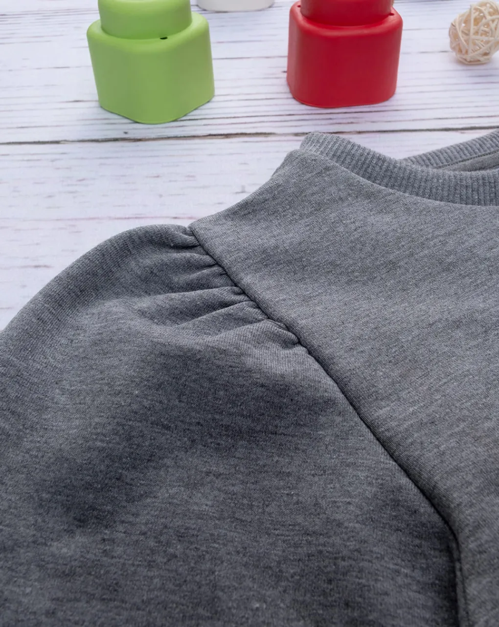 Prenatal Vestiti E Completi-Jogger Bambina Grigio E Rosso