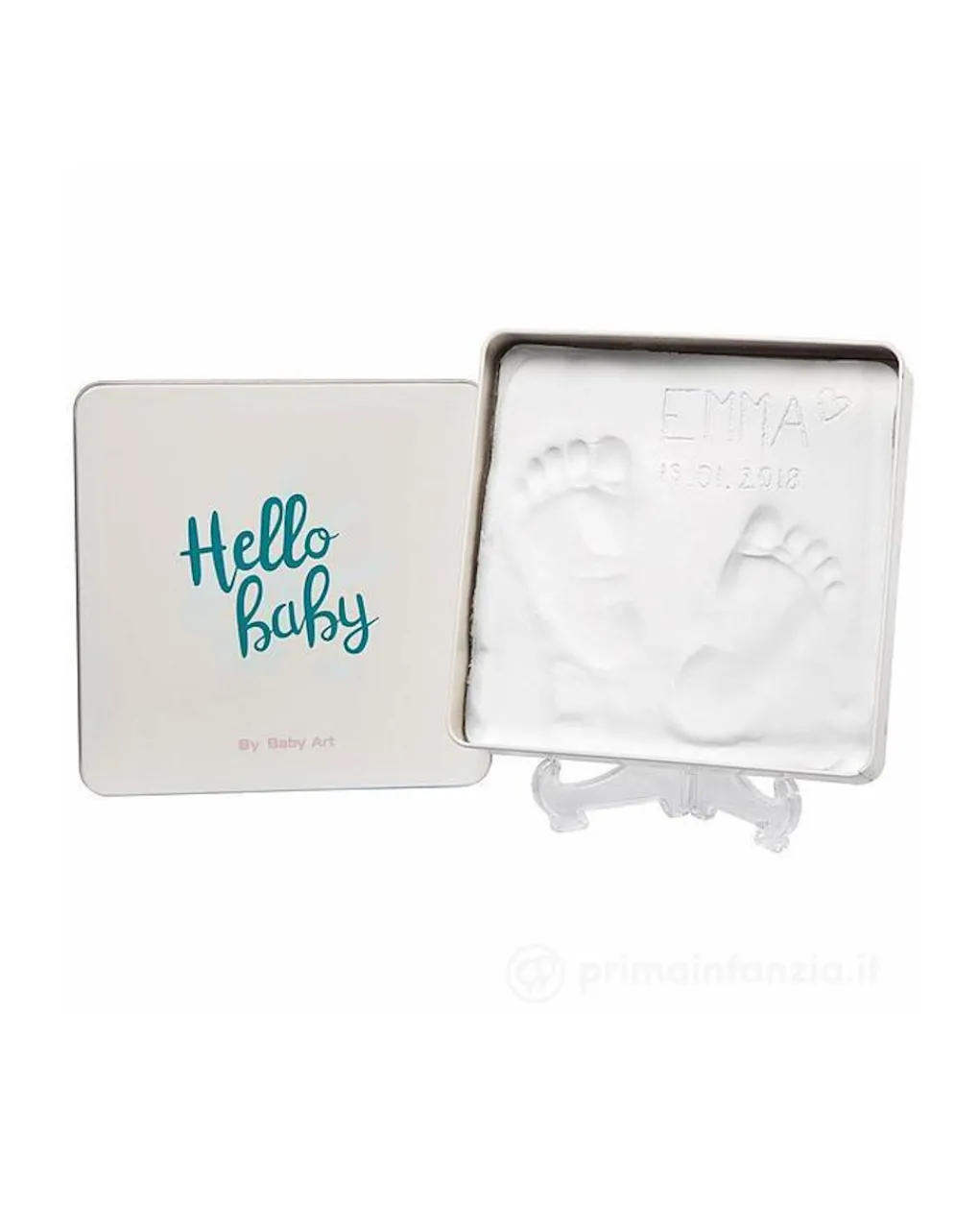 Baby Art Complementi D'Arredo-Kit Impronta Magic Box Quadrata