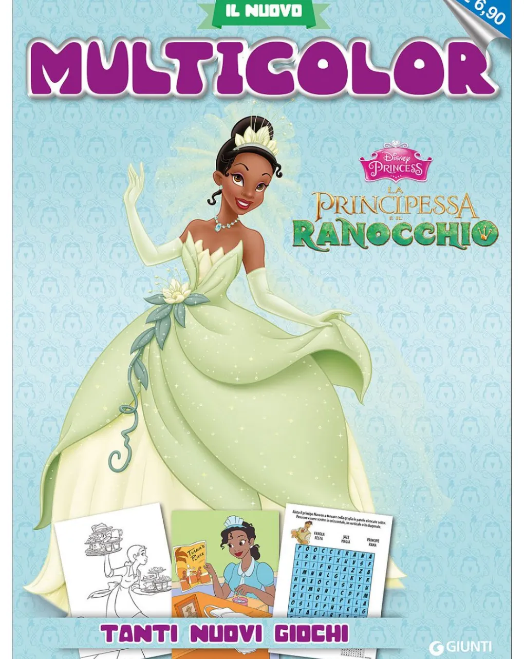 Giunti Libri E Audiolibri Per Bambini-La Principessa E Il Ranocchio Nuovo Albo Multicolor -
