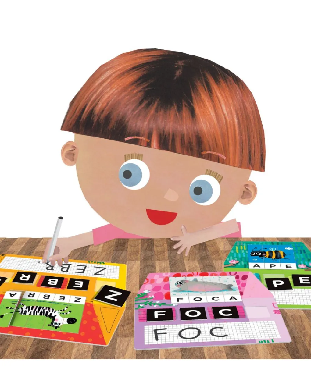 Headu Giochi Interattivi E Prescolari-Laboratorio Di Scrittura Montessori. Leggo E Scrivo Con Tre Metodi Divertenti! 3/6 Anni -