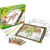 Crayola Giochi Creativi-Lavagnetta Luminosa Dinosauri 74-7497 -